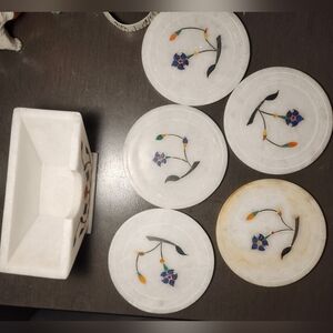 Vintage Marble Coasters